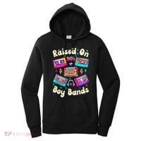 Raised On 90s Boy Bands Cassette Tape Women's Hoodie thumb 0