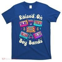 Raised On 90s Boy Bands Cassette Tape T-Shirt thumb 0