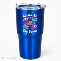 Raised On 90s Boy Bands Cassette Tape Tumbler thumb 0