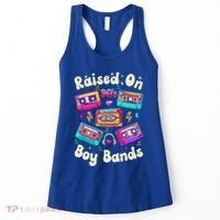 Raised On 90s Boy Bands Cassette Tape Women's Tank Top thumb 0