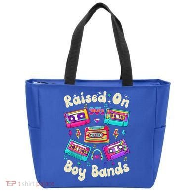 Raised On 90s Boy Bands Cassette Tape Tote Bag
