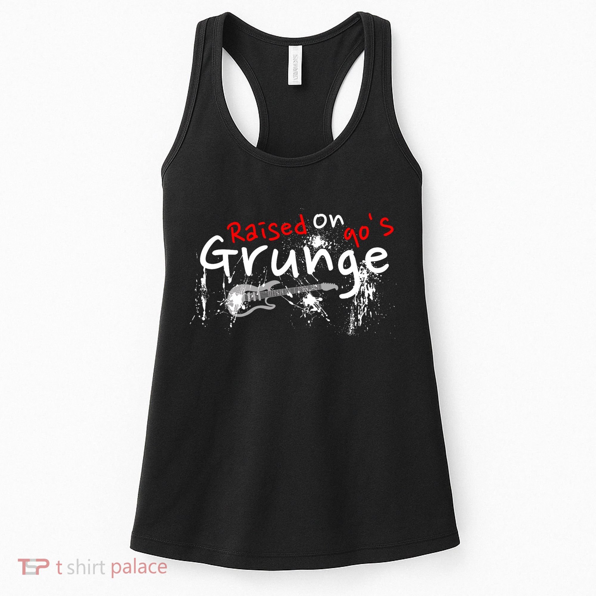Raised On 90S Grunge Rock Music Lover Women's Tank Top