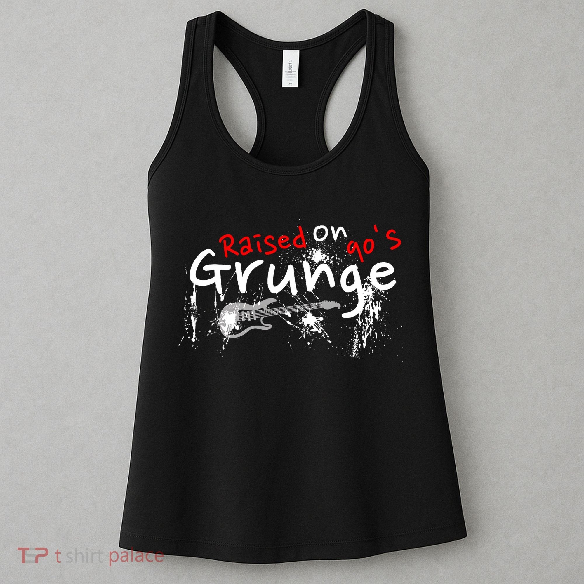 Raised On 90S Grunge Rock Music Lover Women's Tank Top