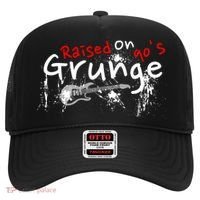 Raised On 90S Grunge Rock Music Lover Hat thumb 0