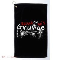 Raised On 90S Grunge Rock Music Lover Golf Towel thumb 0