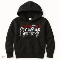 Raised On 90S Grunge Rock Music Lover Kids Hoodie thumb 0
