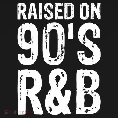 Raised On 90S R&B Tall Long Sleeve Shirt