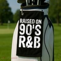 Raised On 90S R&B Golf Towel thumb 2