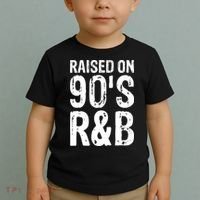 Raised On 90S R&B Toddler T-Shirt thumb 2