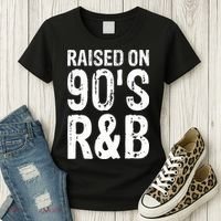 Raised On 90S R&B Women's T-Shirt thumb 3