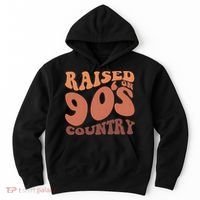 Raised On 90s Country Retro 90S Country Hoodie thumb 0