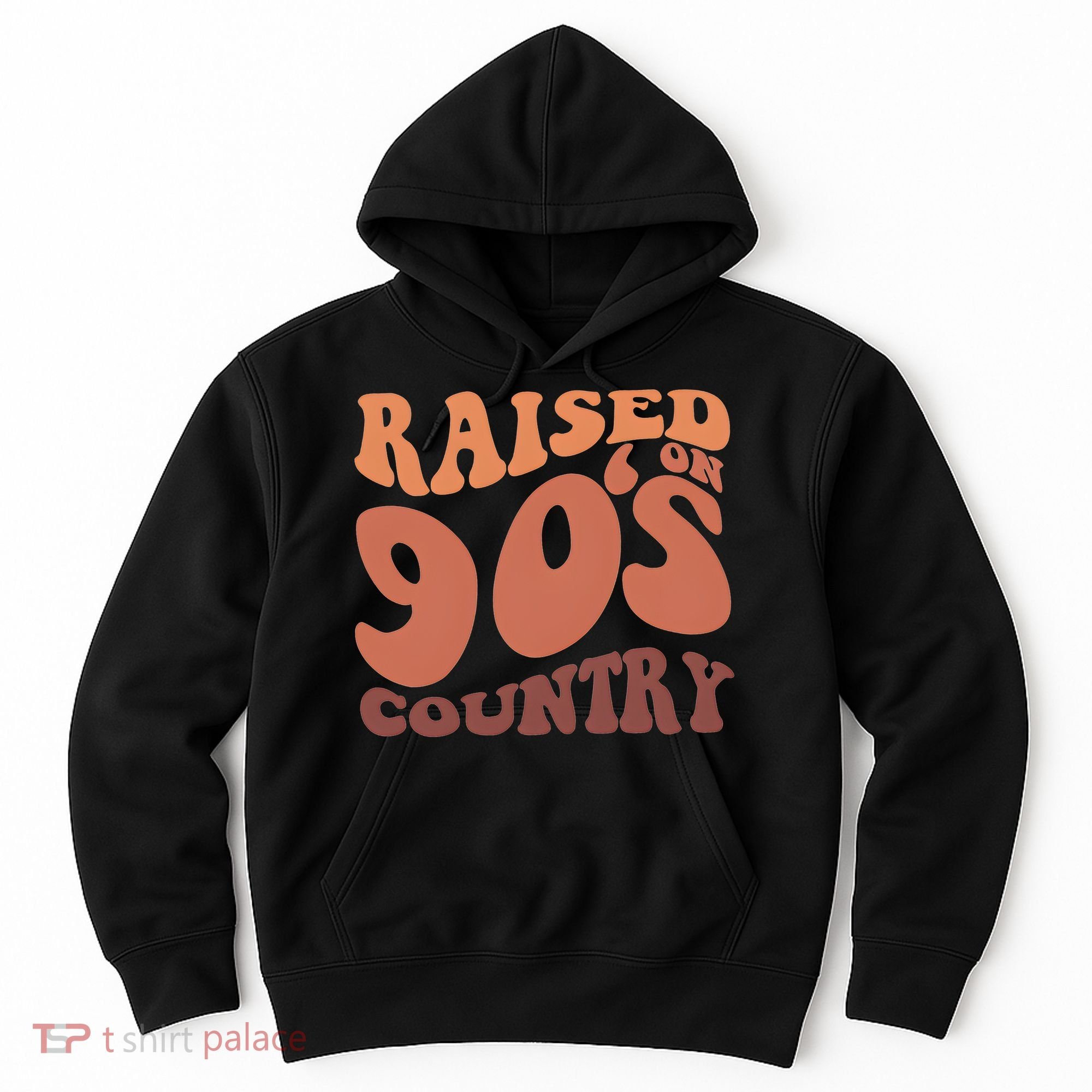 Raised On 90s Country Retro 90S Country Hoodie