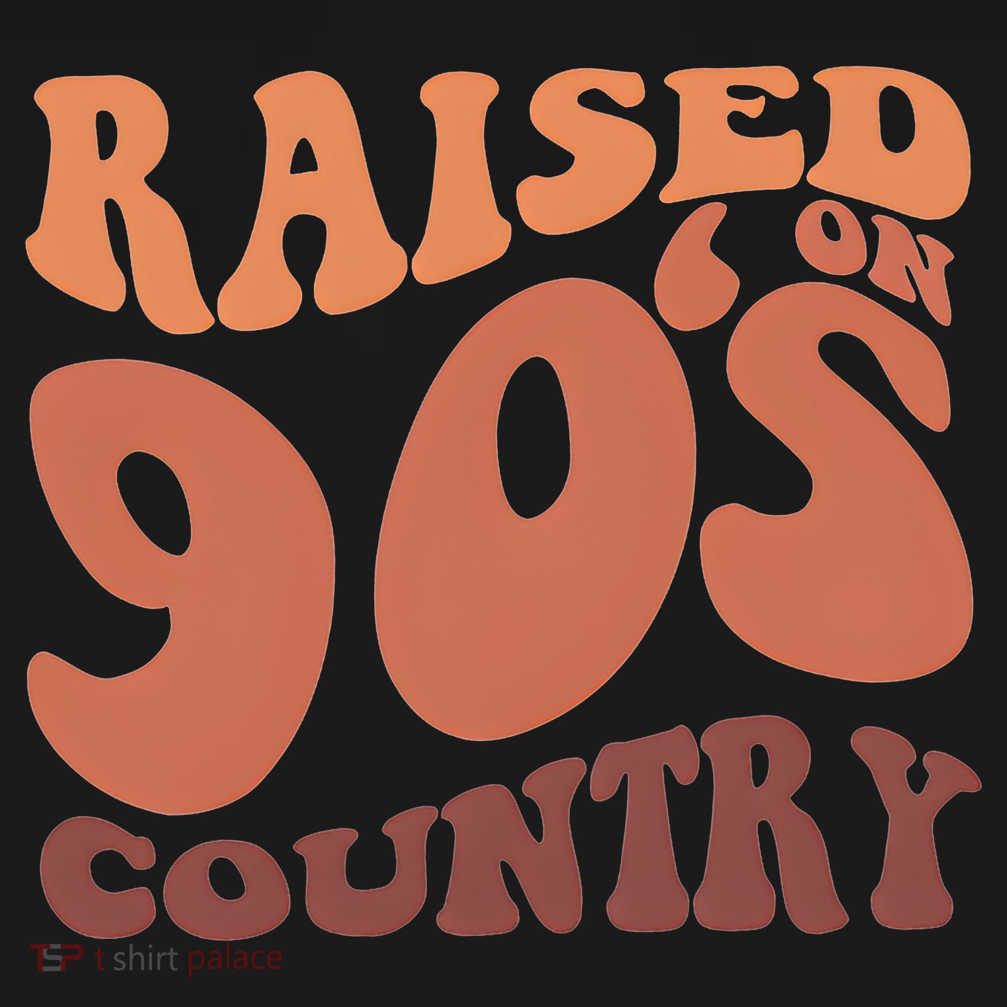 Raised On 90s Country Retro 90S Country Coaster