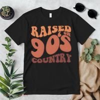 Raised On 90s Country Retro 90S Country Premium T-Shirt thumb 2