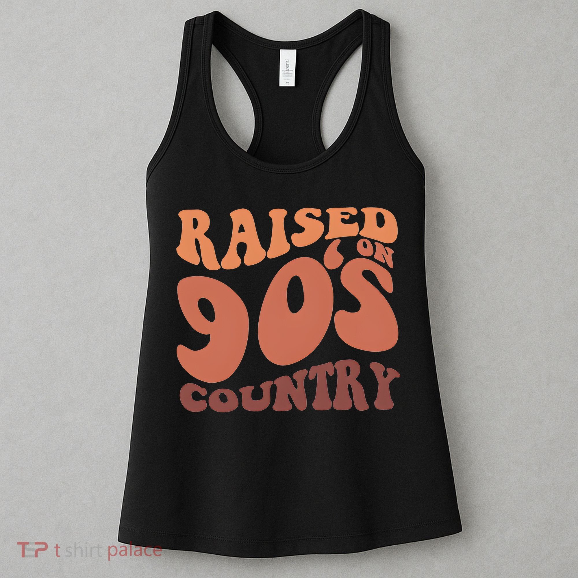 Raised On 90s Country Retro 90S Country Women's Tank Top