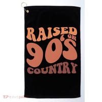 Raised On 90s Country Retro 90S Country Golf Towel thumb 0