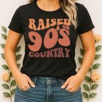 Raised On 90s Country Retro 90S Country Women's T-Shirt thumb 2