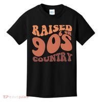 Raised On 90s Country Retro 90S Country Kids T-Shirt thumb 0