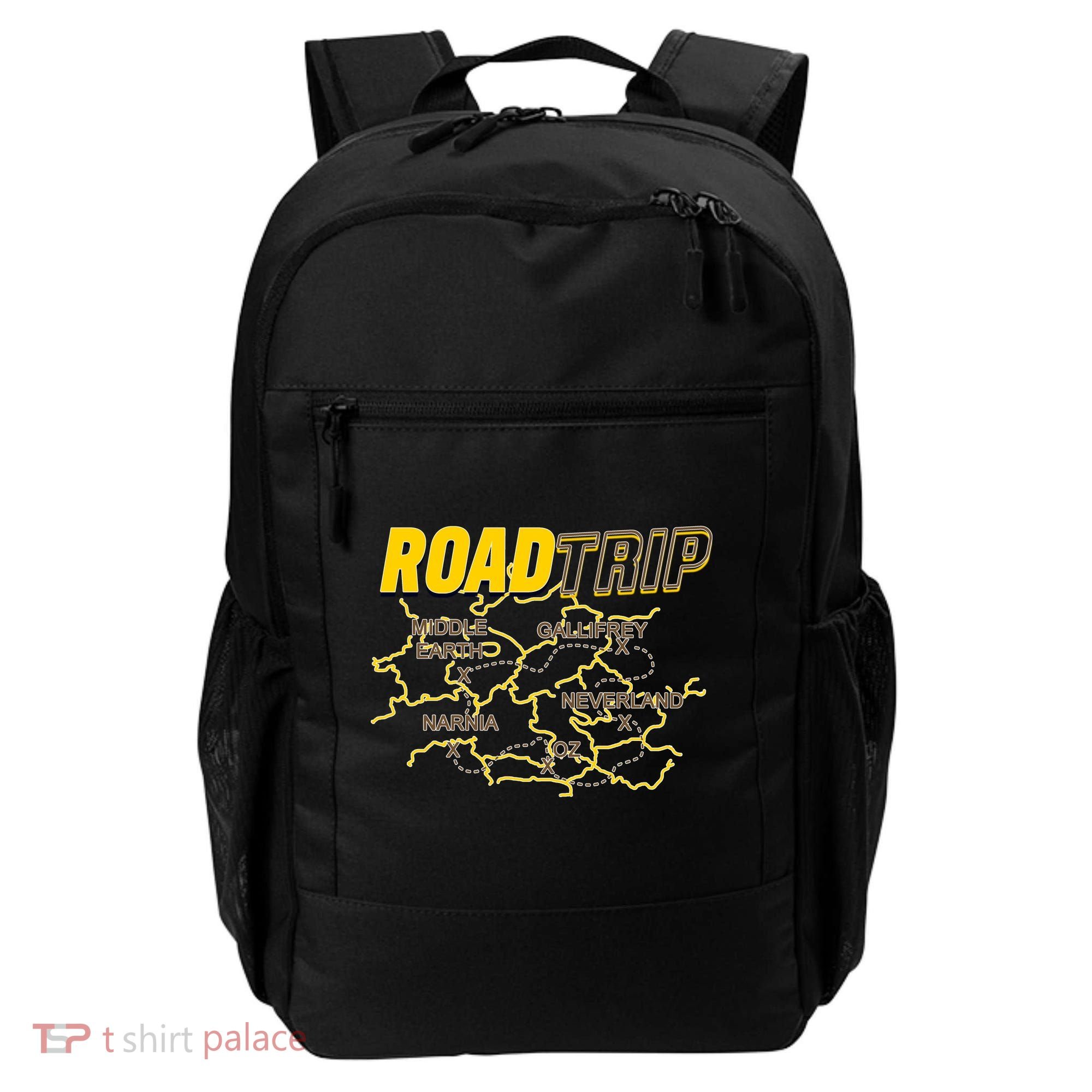 Road Trip Fantasy Treasure Map Backpack