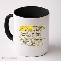 Road Trip Fantasy Treasure Map Coffee Mug thumb 0