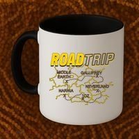 Road Trip Fantasy Treasure Map Coffee Mug thumb 2