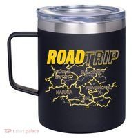 Road Trip Fantasy Treasure Map 12oz Stainless Steel Coffee Mug thumb 2