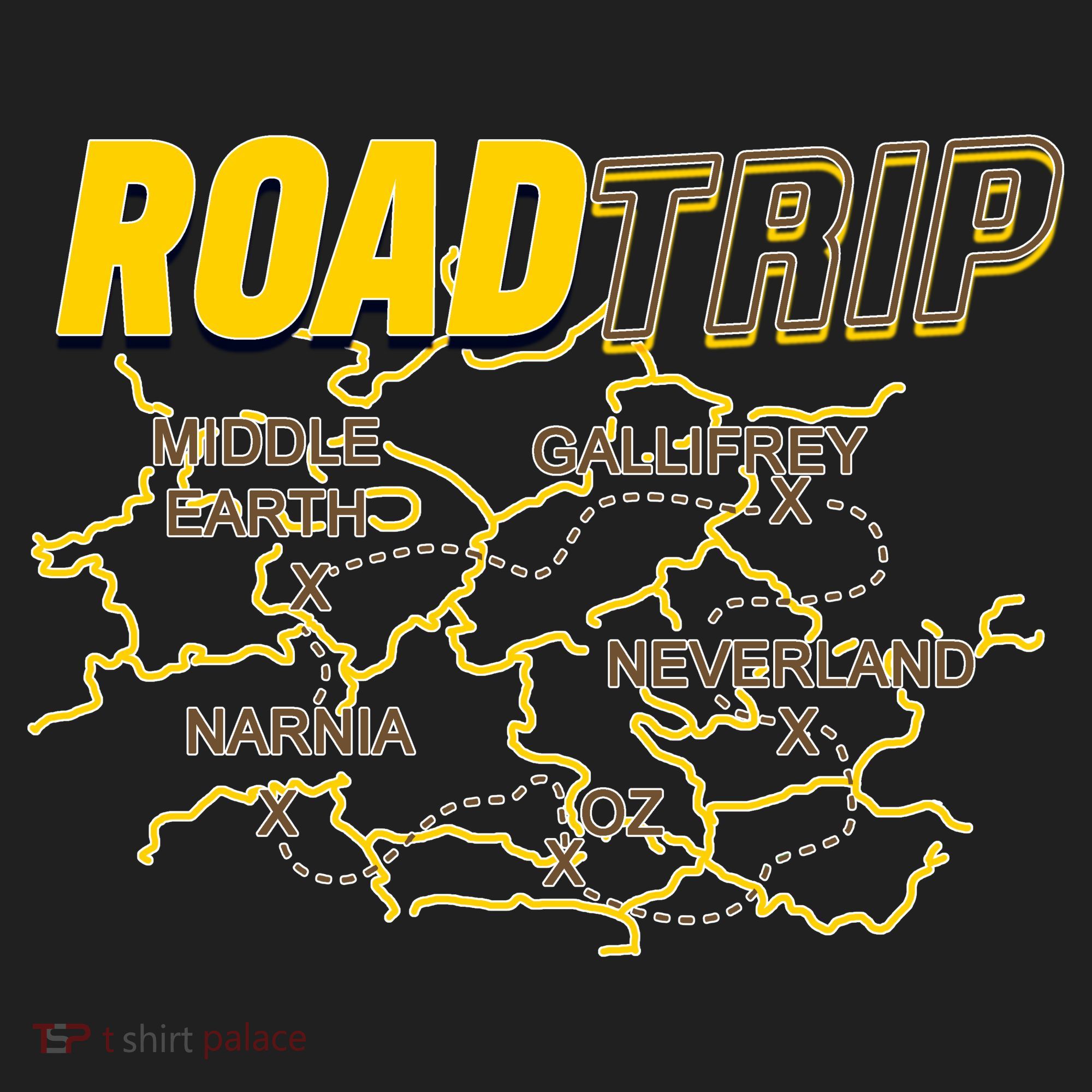 Road Trip Fantasy Treasure Map Tumbler