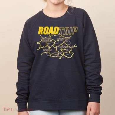 Road Trip Fantasy Treasure Map Women's Sweatshirt