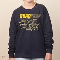 Road Trip Fantasy Treasure Map Women's Sweatshirt thumb 0