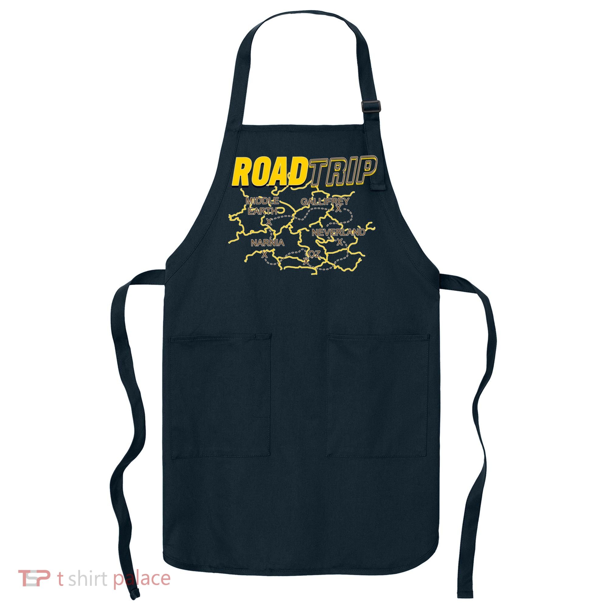 Road Trip Fantasy Treasure Map Apron