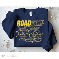 Road Trip Fantasy Treasure Map Sweatshirt thumb 2
