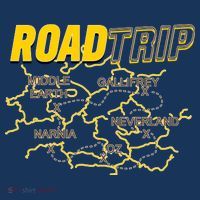 Road Trip Fantasy Treasure Map Button thumb 1