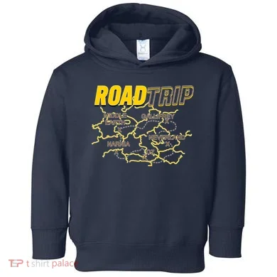 Road Trip Fantasy Treasure Map Toddler Hoodie