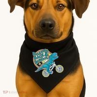 Roaring Back 2 School USA-Made Doggie Bandana thumb 1