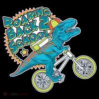 Roaring Back 2 School USA-Made Doggie Bandana thumb 2