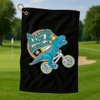 Roaring Back 2 School Golf Towel thumb 1