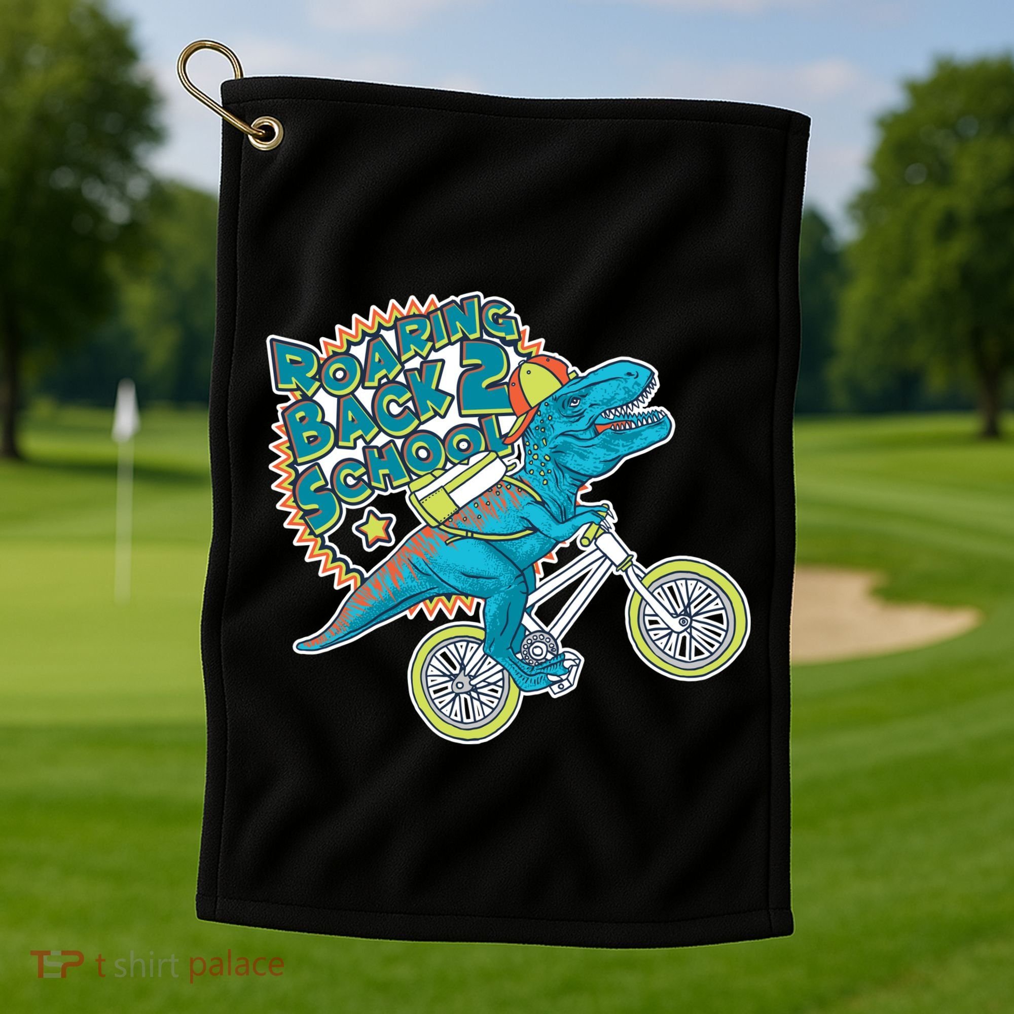 Roaring Back 2 School Golf Towel