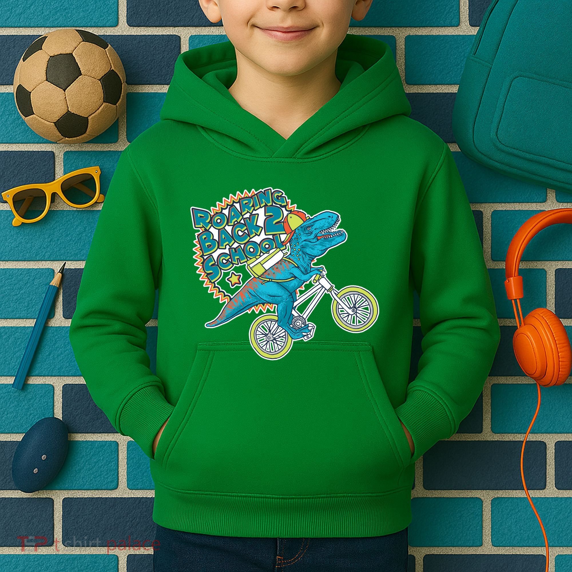 Roaring Back 2 School Kids Hoodie
