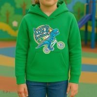 Roaring Back 2 School Kids Hoodie thumb 3