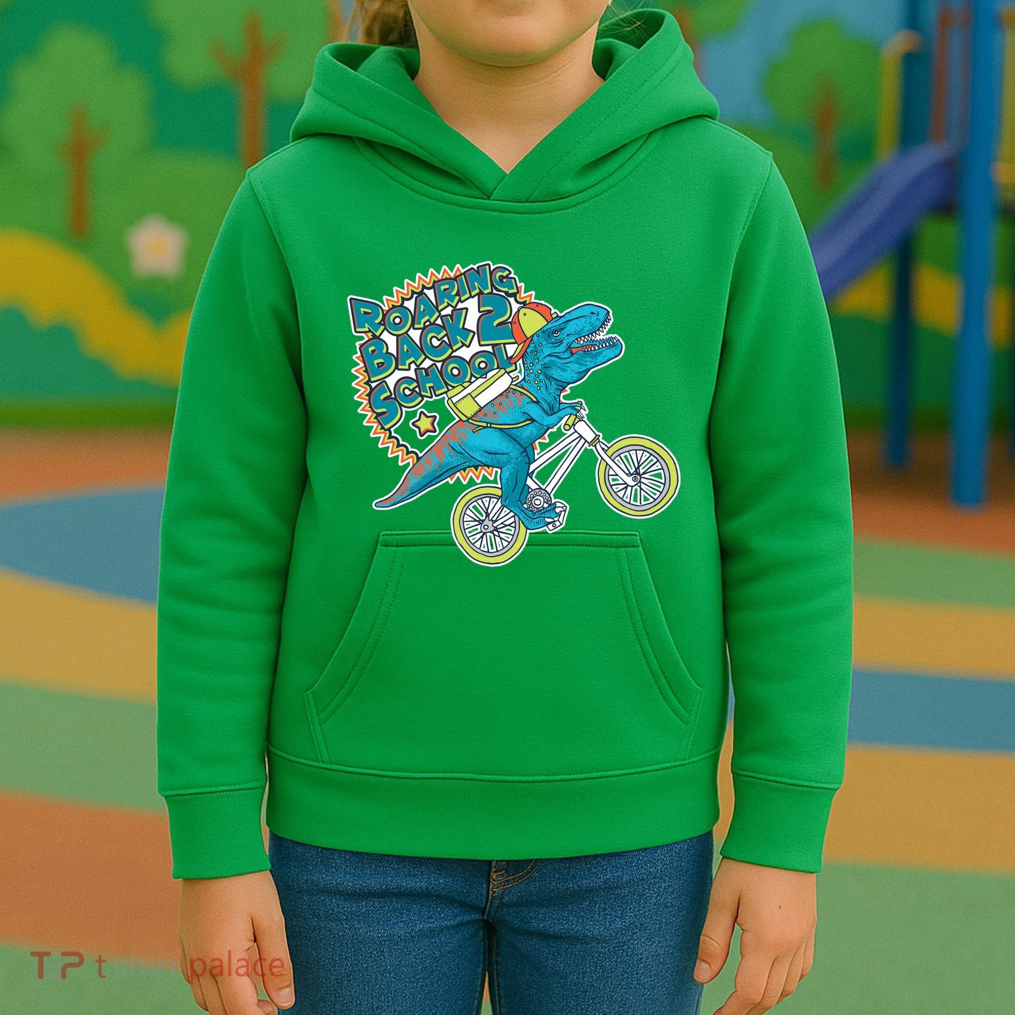 Roaring Back 2 School Kids Hoodie