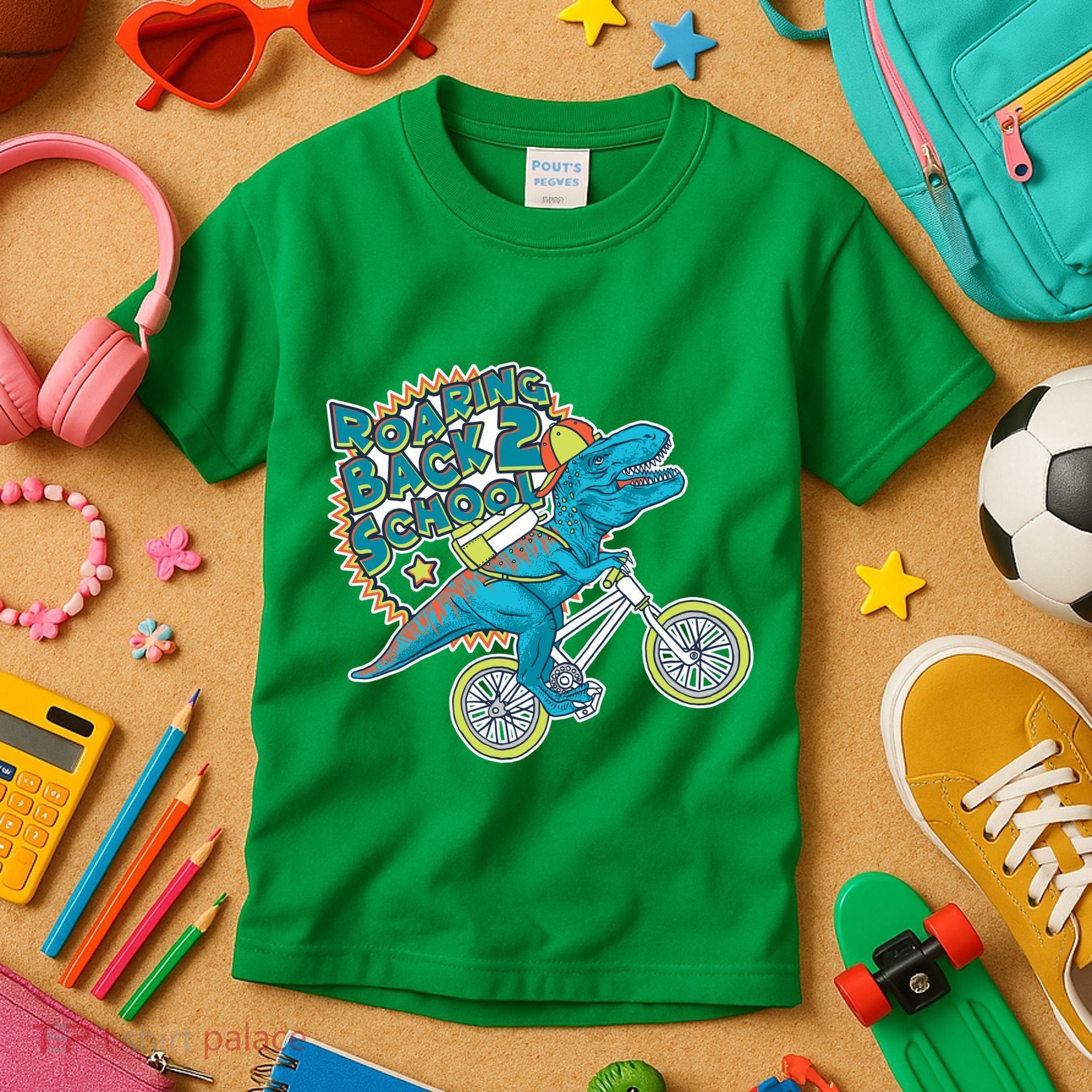 Roaring Back 2 School Kids T-Shirt