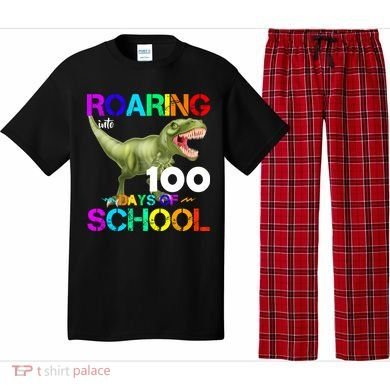 Roaring Into 100 Days Of School Pajama Set