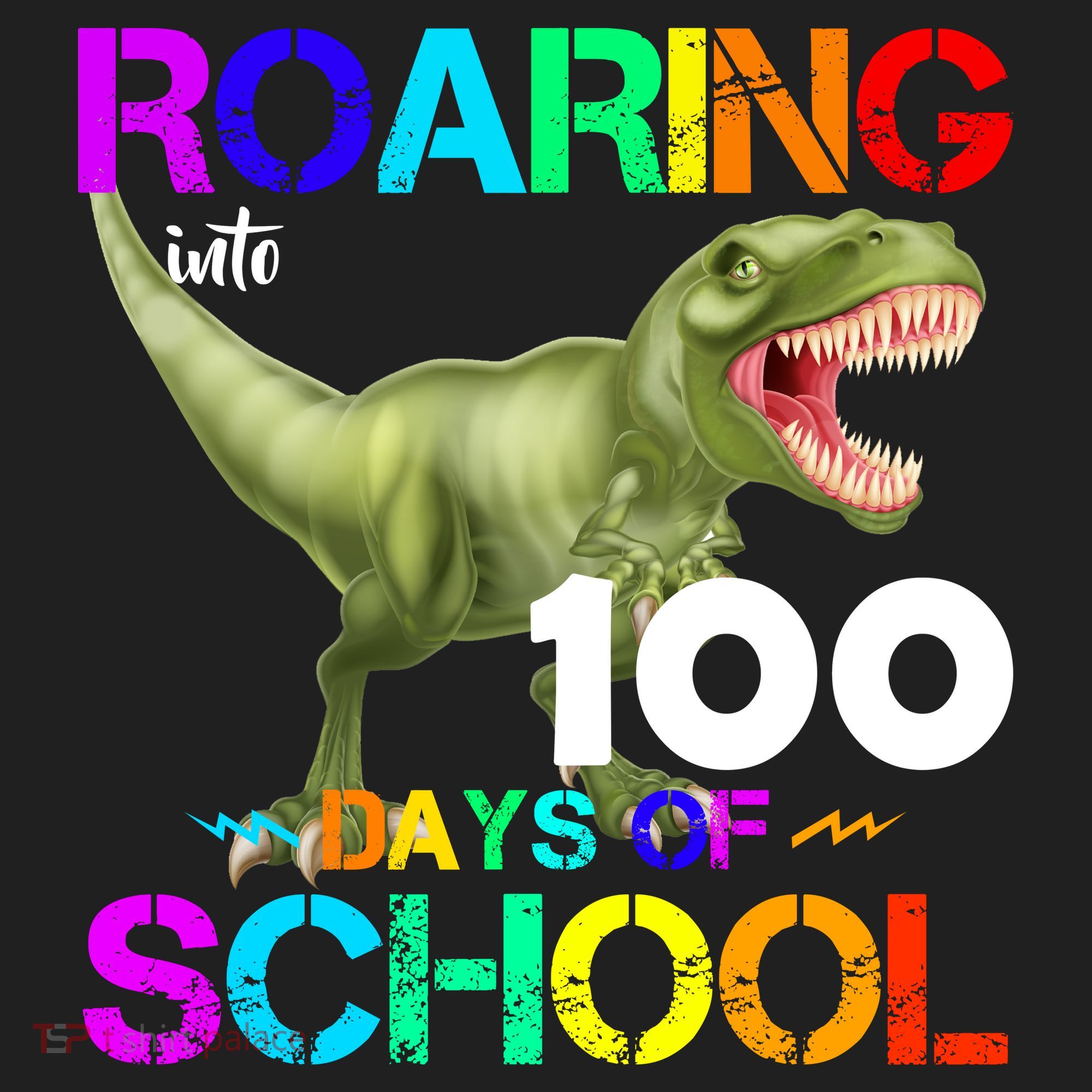 Roaring Into 100 Days Of School Hat