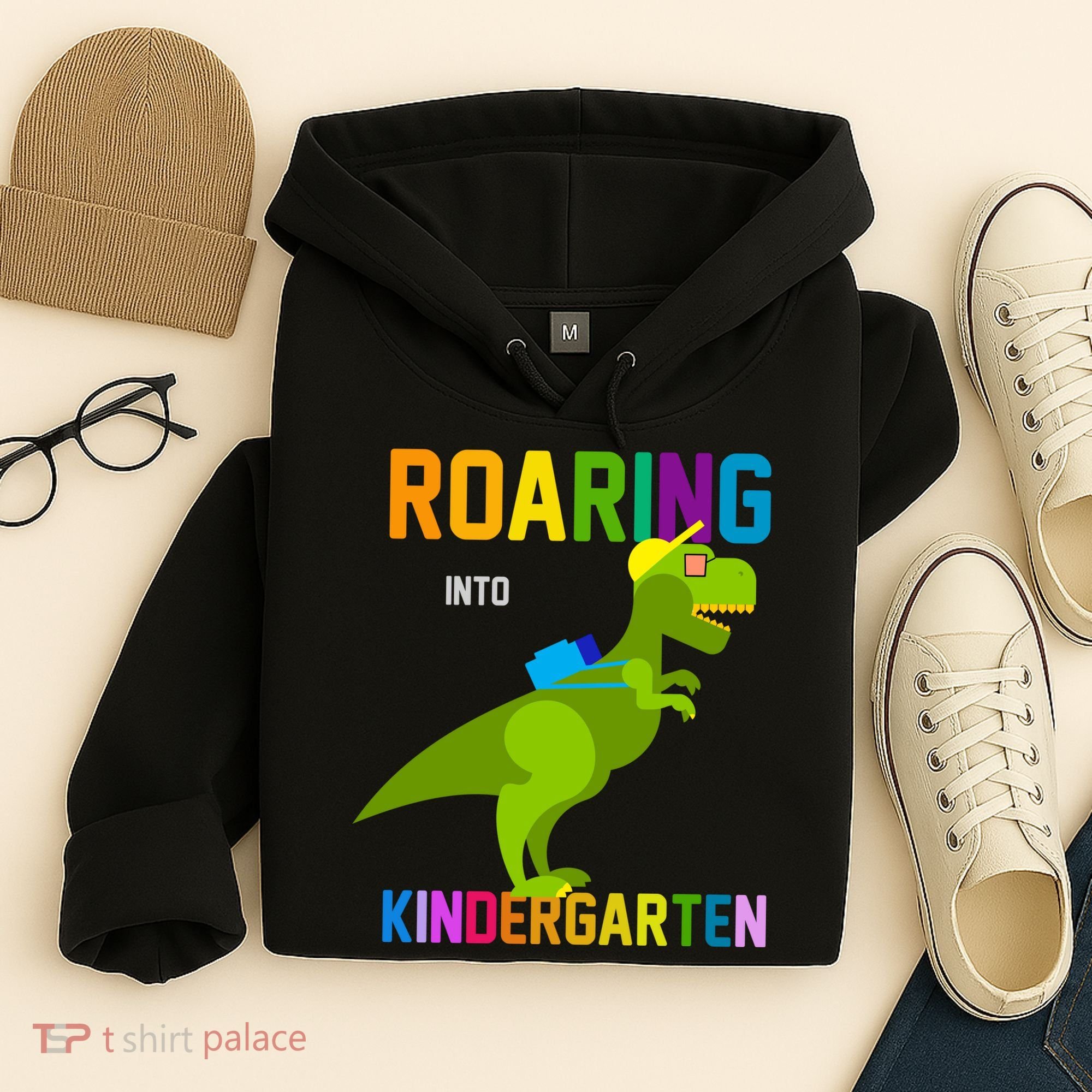 Roaring Into Kindergarten Hoodie