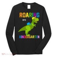 Roaring Into Kindergarten Long Sleeve Shirt thumb 0