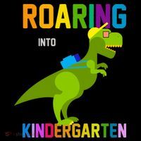 Roaring Into Kindergarten Backpack thumb 2