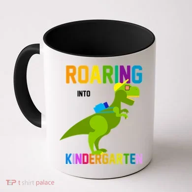 Roaring Into Kindergarten Coffee Mug