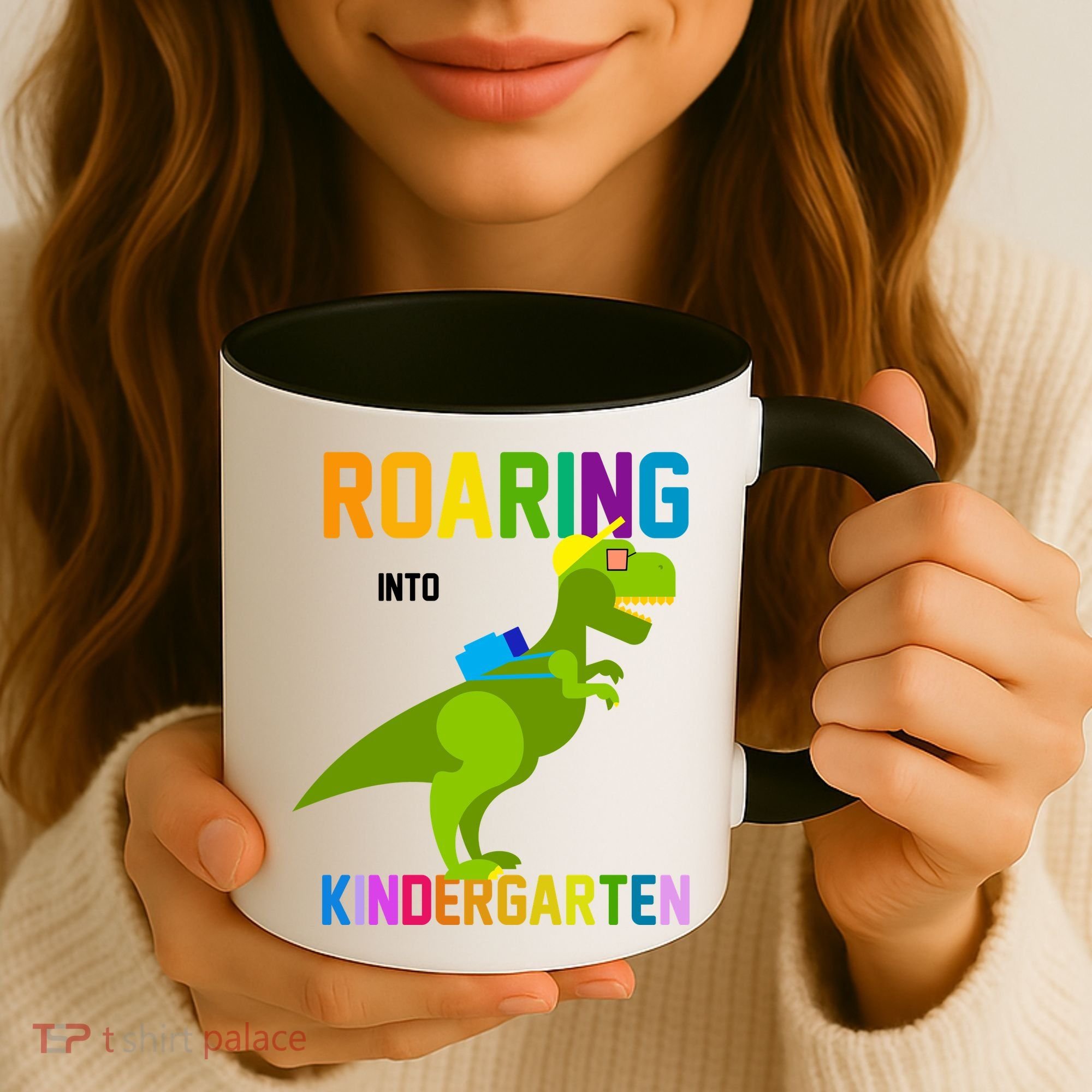 Roaring Into Kindergarten Coffee Mug