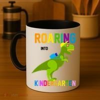 Roaring Into Kindergarten Coffee Mug thumb 4