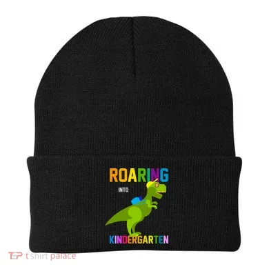 Roaring Into Kindergarten Beanie
